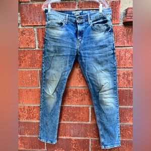 Mens Slim Blue Jeans